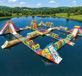 S673 Parco Acquatico Gonfiabile a Tema Clown