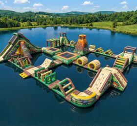 S677 Parco Acquatico Gonfiabile a Tema Dinosauro