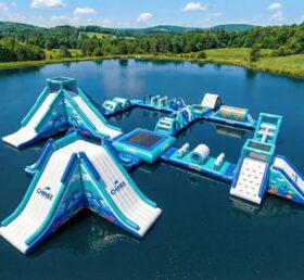 S678 Parco Acquatico Gonfiabile a Tema Delfino