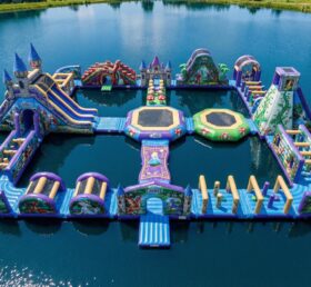 S682 Parco Acquatico Gonfiabile a Tema Fiabesco