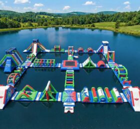 S699 Tema PJ Masks Parco Acquatico Gonfiabile