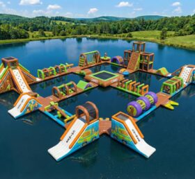 S703 Parco Acquatico Gonfiabile a Tema Scooby-Doo