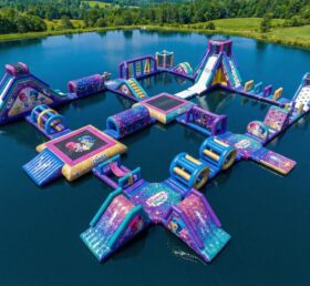 S704 Tema Shimmer & Shine Parco Acquatico Gonfiabile
