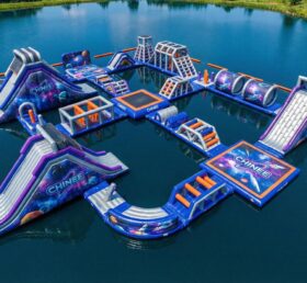 S706 Parco Acquatico Gonfiabile a Tema Spaziale