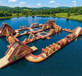 S715 Parco Acquatico Gonfiabile a Tema Far West