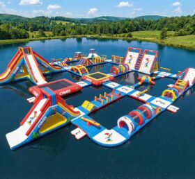 S716 Parco Acquatico Gonfiabile a Tema Woody Woodpecker