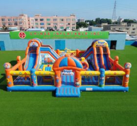 T2-7107 Castello gonfiabile a tema Blippi Wonders