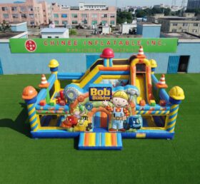 T2-7108 Rimbalzo Gonfiabile a Tema Bob Aggiustatutto
