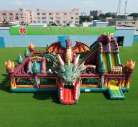 T2-7115 Rimbalzo Gonfiabile a Tema Drago