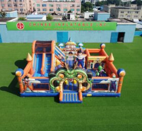 T2-7116 Saltarello Gonfiabile a Tema Dragon Ball