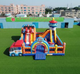 T2-7141 Rimbalzo gonfiabile a tema Paw Patrol