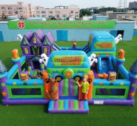 T2-7154 Rimbalzo Gonfiabile a Tema Scooby-Doo
