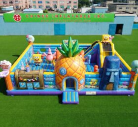 T2-7159 Rimbalzo Gonfiabile a Tema SpongeBob