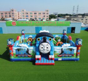 T2-7166 Salterello Gonfiabile a Tema Thomas & Friends