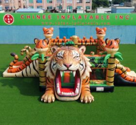 T2-7167 Rimbalzo Gonfiabile a Tema Tigre