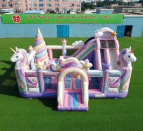 T2-7170 Rimbalzo Gonfiabile a Tema Unicorno