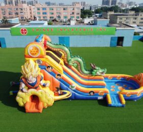 T8-6142 Scivolo d’acqua gonfiabile a tema Dragon Ball