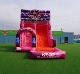 T8-8466E Scivolo ad Acqua Gonfiabile a Tema Cacciatori di Demoni KPop