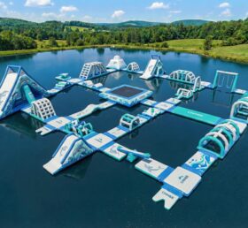 S723 Parco Acquatico Gonfiabile a Tema Delfino