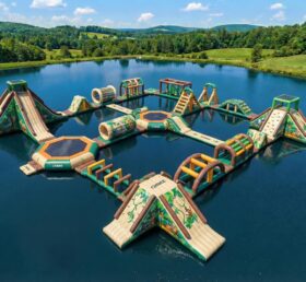 S727 Parco Acquatico Gonfiabile a Tema Giungla