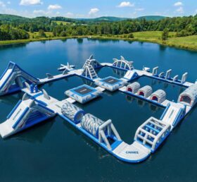 S742 Parco Acquatico Gonfiabile a Tema Squalo