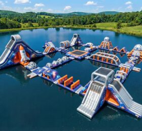 S744 Parco Acquatico Gonfiabile a Tema Spaziale