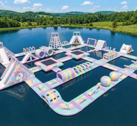 S747 Parco Acquatico Gonfiabile a Tema Unicorno
