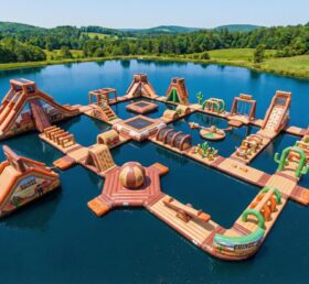 S753 Parco Acquatico Gonfiabile a Tema Far West