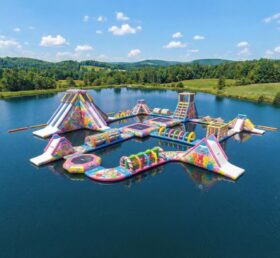 S763 Parco Acquatico Gonfiabile a Tema Caramelle