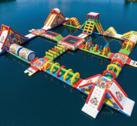 S768 Parco Acquatico Gonfiabile a Tema Clown