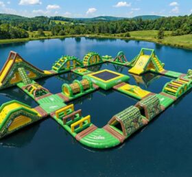 S771 Parco Acquatico Gonfiabile a Tema Coccodrillo