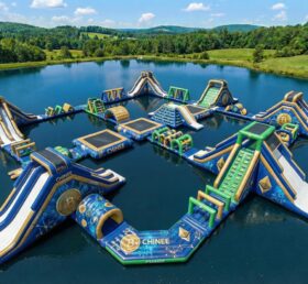 S772 Parco Acquatico Gonfiabile a Tema Criptovaluta