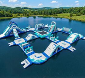 S775 Parco Acquatico Gonfiabile a Tema Delfino