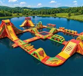 S776 Parco Acquatico Gonfiabile a Tema Drago