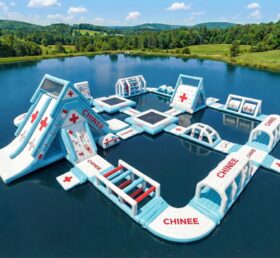 S794 Parco Acquatico Gonfiabile a Tema Ospedale