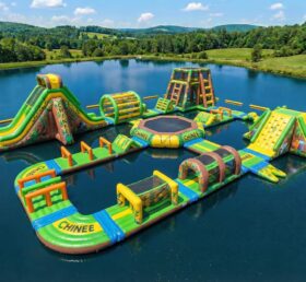 S795 Parco Acquatico Gonfiabile a Tema Giungla