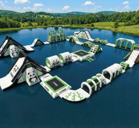 S809 Parco Acquatico Gonfiabile a Tema Panda