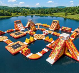 S815 Parco Acquatico Gonfiabile a Tema Pizza
