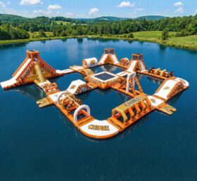 S827 Parco Acquatico Gonfiabile a Tema Tigre