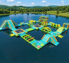 S830 Parco Acquatico Gonfiabile a Tema Tropicale