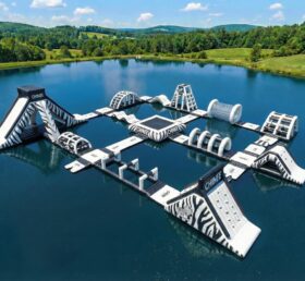 S838 Parco Acquatico Gonfiabile a Tema Zebra