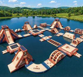 S855 Parco Acquatico Gonfiabile a Tema Volpe