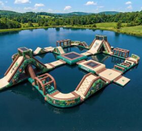 S857 Parco Acquatico Gonfiabile a Tema Giungla