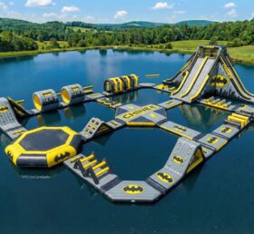 S885 Parco Acquatico Gonfiabile a Tema Batman