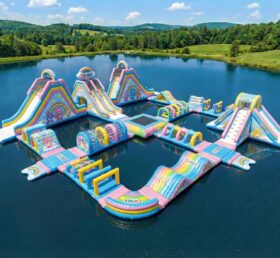 S891 Tema Care Bears Parco Acquatico Gonfiabile