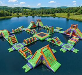 S913 Parco Acquatico Gonfiabile a Tema Tartarughe Ninja
