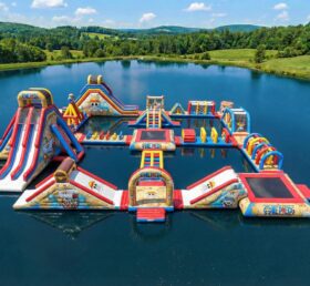 S914 Parco Acquatico Gonfiabile a Tema One Piece