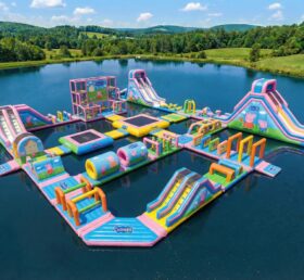 S916 Parco Acquatico Gonfiabile a Tema Peppa Pig