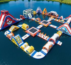 S919 Parco Acquatico Gonfiabile a Tema Pokemon