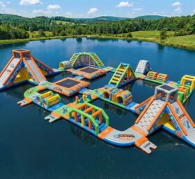 S925 Tema Rusty Rivets Parco Acquatico Gonfiabile